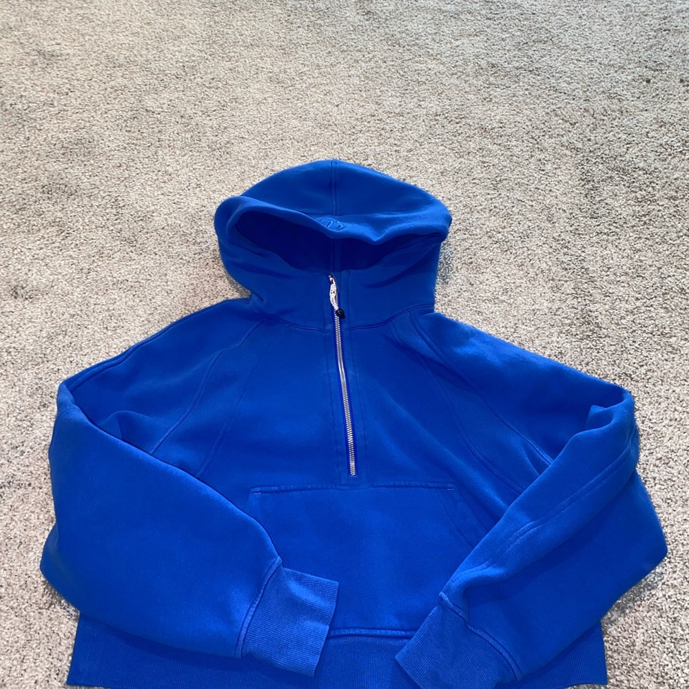 Lululemon Scuba Oversized Half-Zip Hoodie
Cerulean Blue - Picture 2 of 14